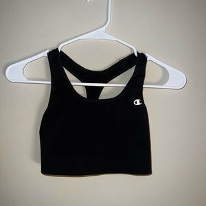 |Champion| Black Sports Bra